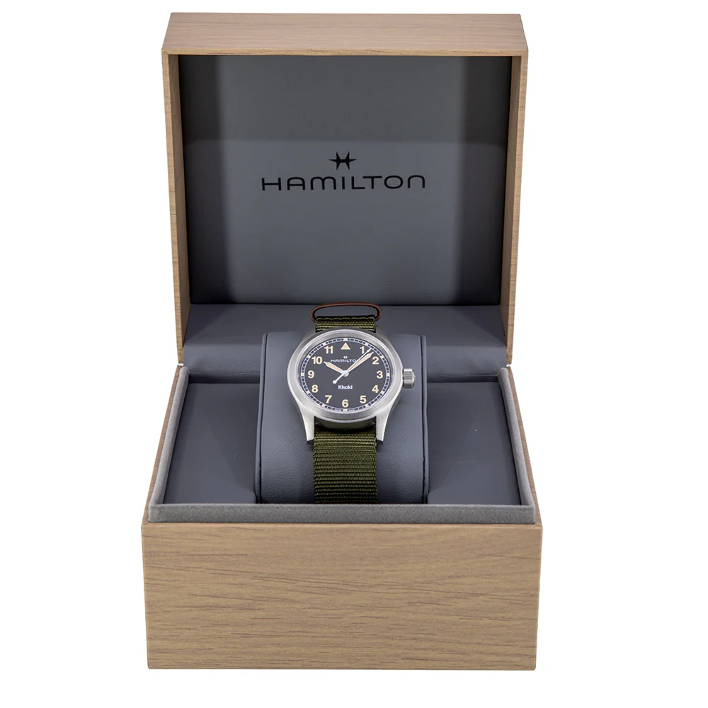 Hamilton Men's H69401930 Khaki Field 38mm Quartz - Image 8