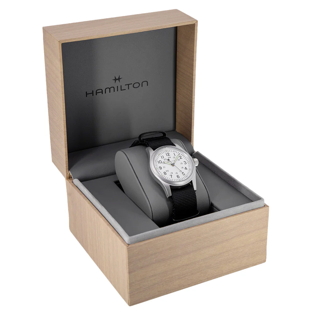 Hamilton Men's H69439910 Khaki Field 38 mm Mechanical - Image 9