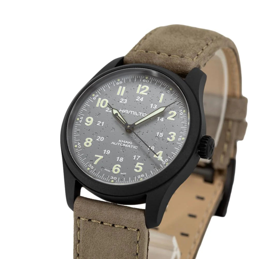 Hamilton Men's H70215880 Khaki Field Titanium 38mm - Image 10