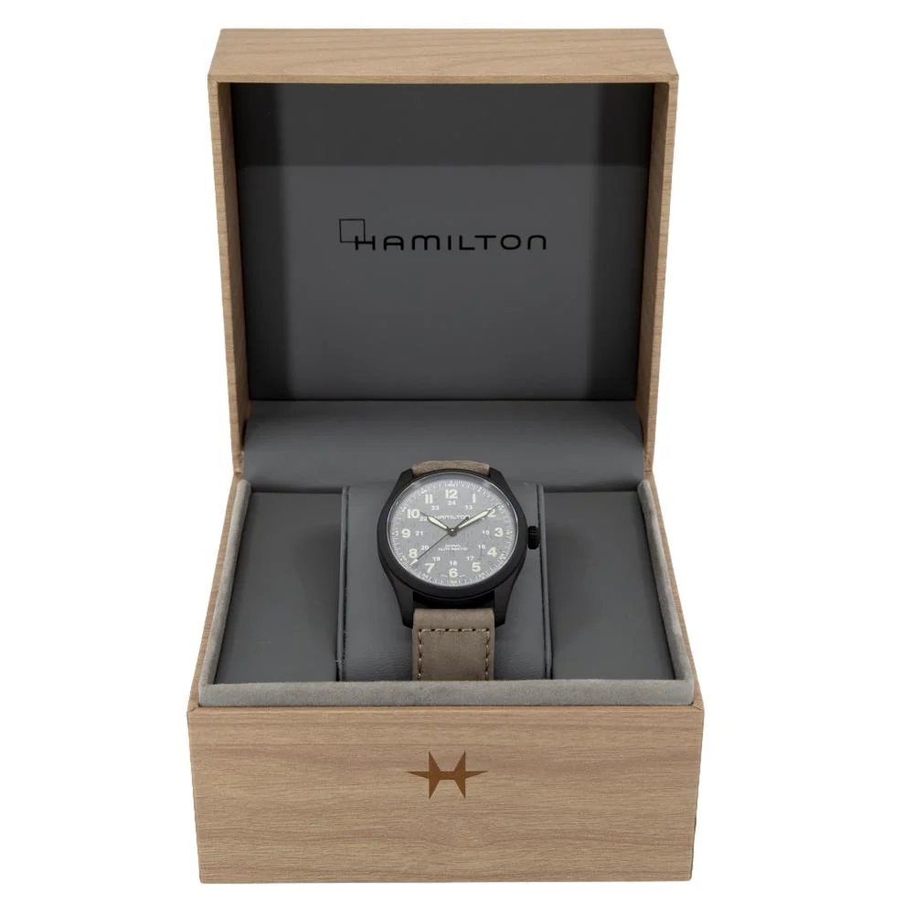 Hamilton Men's H70215880 Khaki Field Titanium 38mm - Image 8
