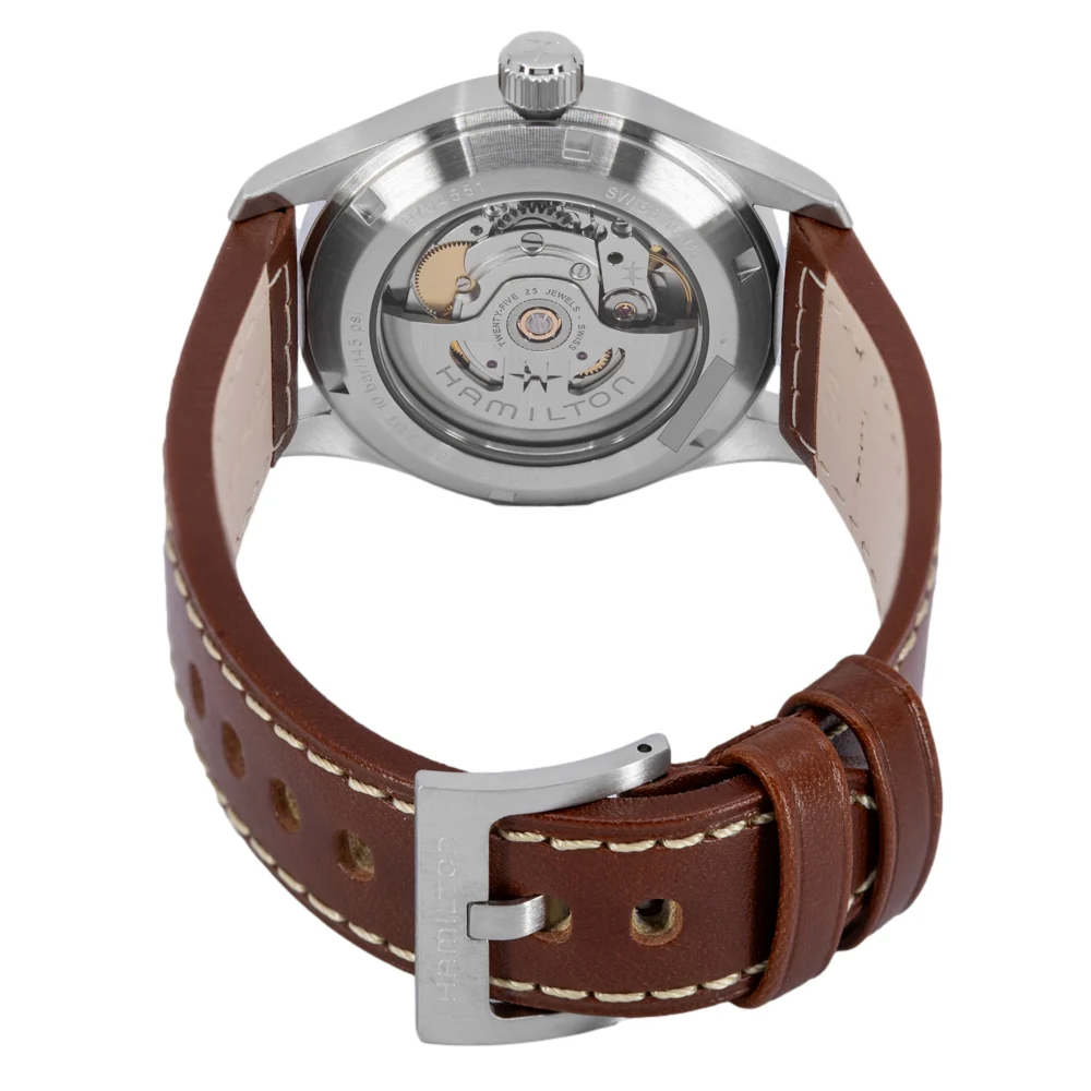 Hamilton Men's H70455540 Khaki Field 38mm Automatic - Image 5