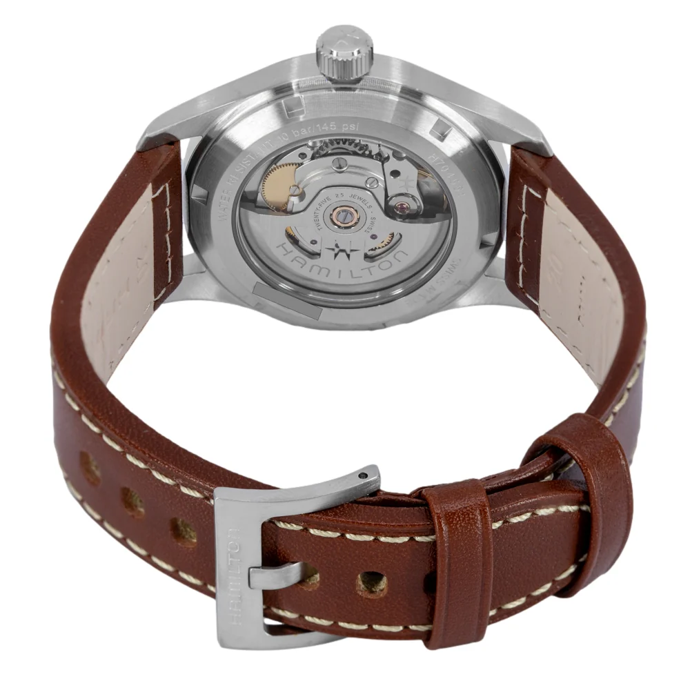 Hamilton Men's H70455560 Khaki Field 38mm Automatic - Image 5