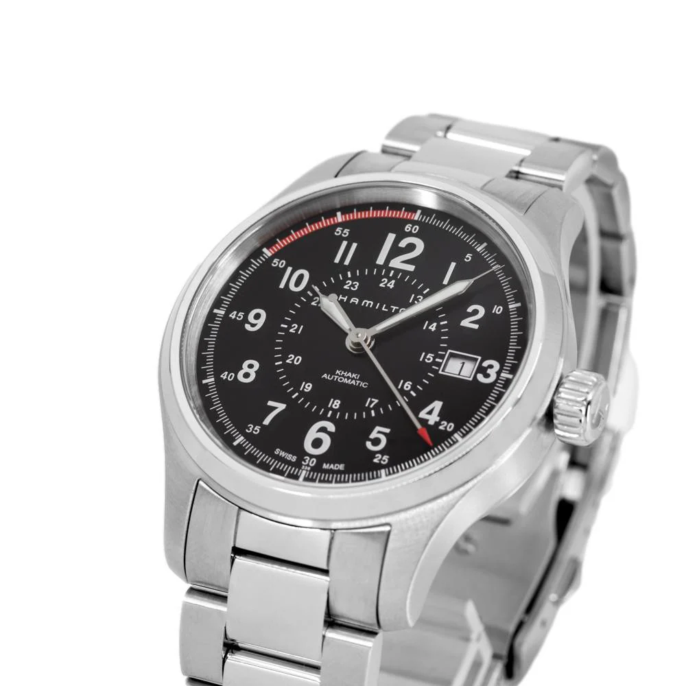 Hamilton Men's H70595133 Khaki Field Date Display Watch - Image 10