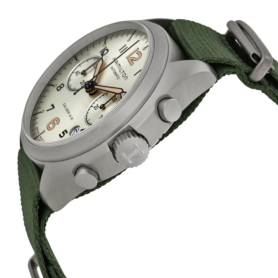 Hamilton Men's H76456955 Khaki Aviation Pilot Pioneer Watch - Image 2