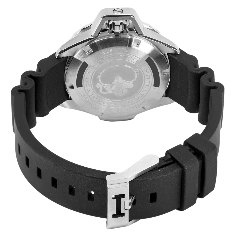 Hamilton Men's H77455360 Khaki Navy Frogman Auto - Image 5