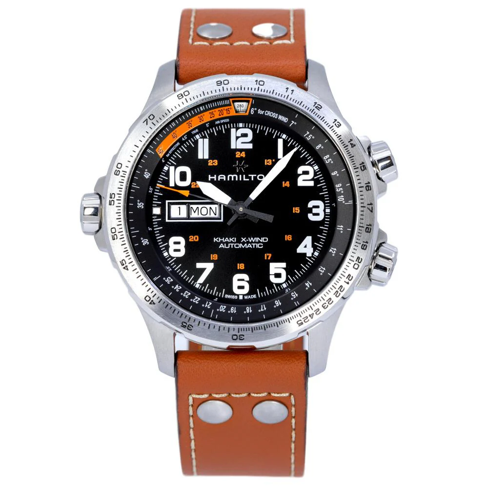 Hamilton Men's H77755533 Khaki X-Wind Day Date Watch - Image 2