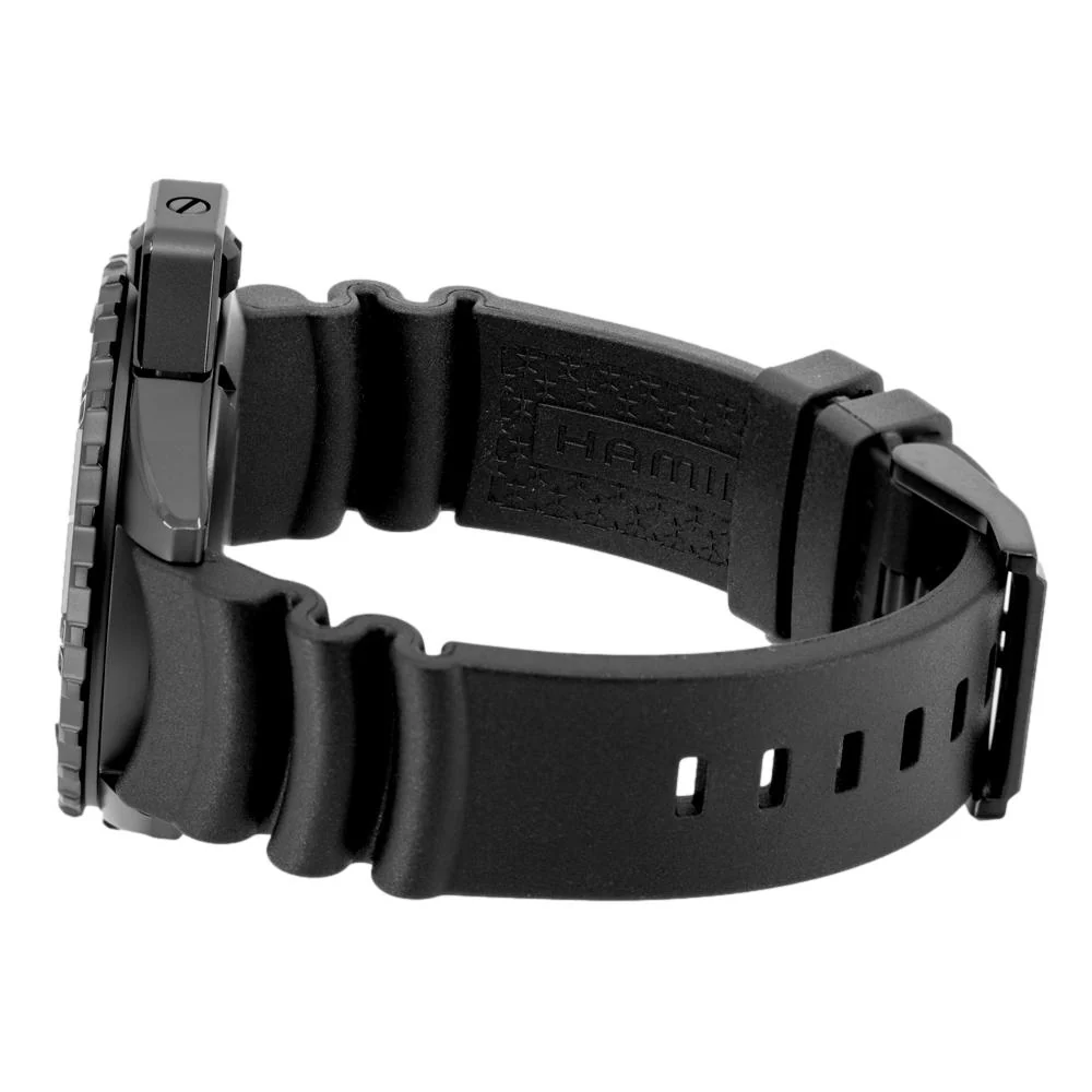Hamilton Men's H77845330 Khaki Navy Frogman Auto Watch - Image 3
