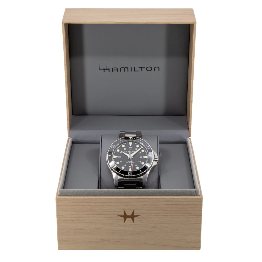Hamilton Men's H82515130 Khaki Navi Scuba Auto - Image 8