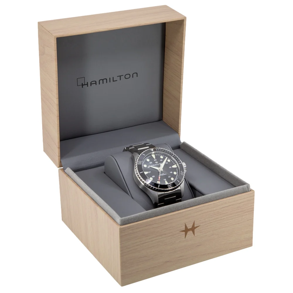 Hamilton Men's H82515130 Khaki Navi Scuba Auto - Image 9