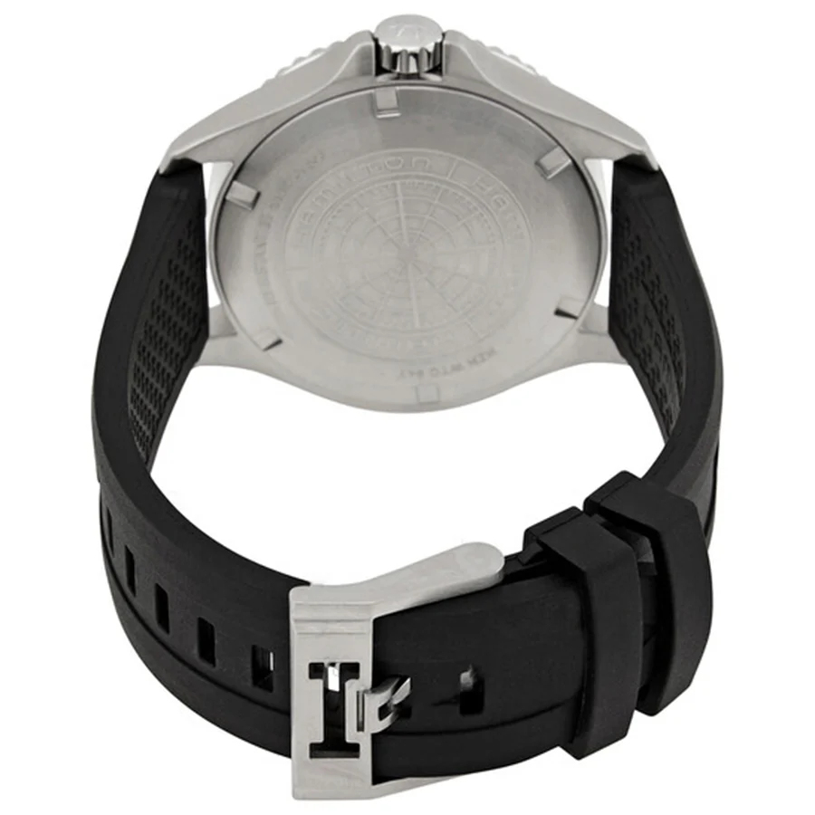 Hamilton Men's H82515330 Khaki Navy Scuba Black Dial Watch - Image 2