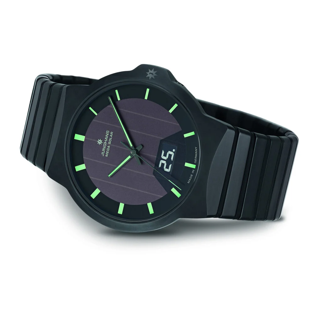 Junghans 18/1938.44 Force Mega Solar Quartz Men's Watch - Image 2