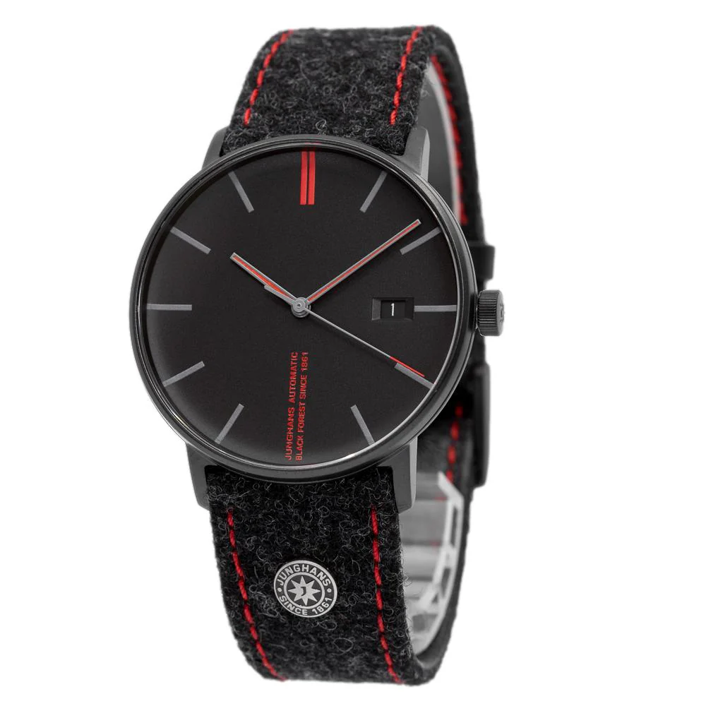Junghans 27/4131.00 Form A 160 Black Dial Lt.Ed Watch