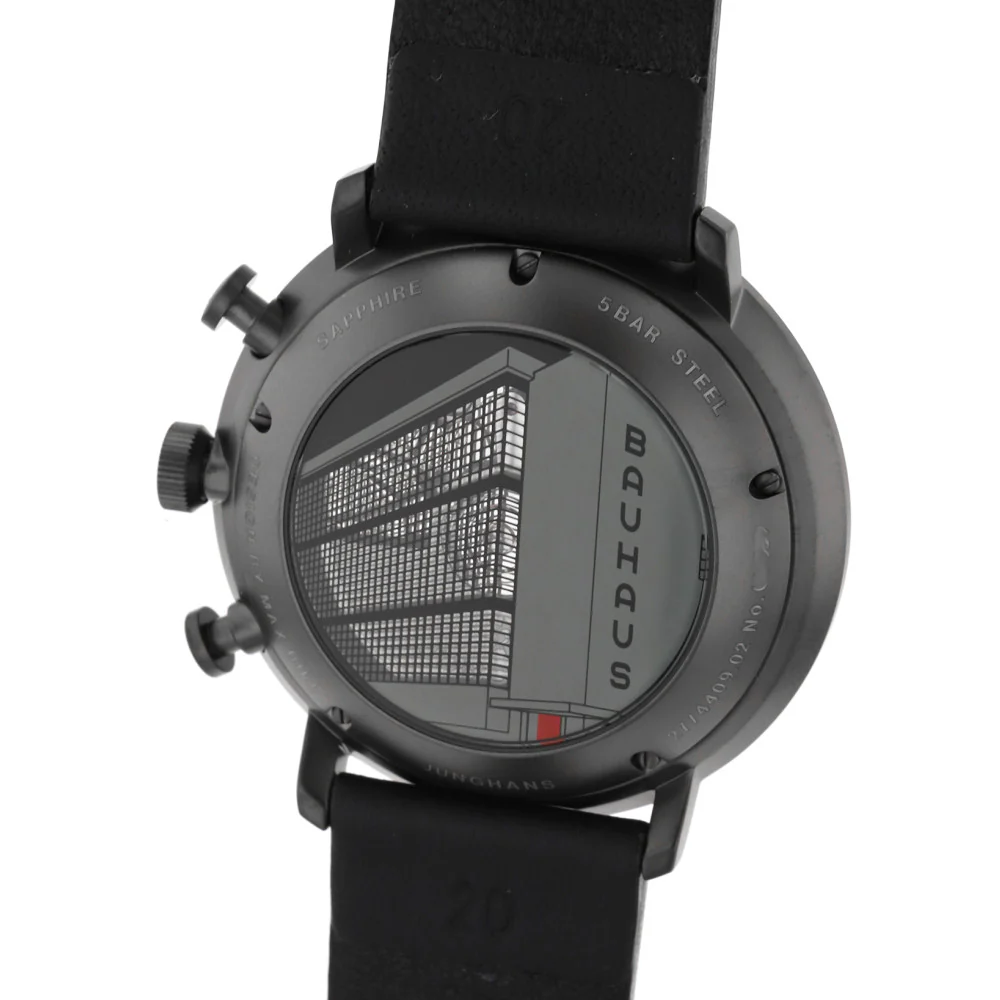 Junghans 27/4409.02 Max Bill Automatic Chronoscope Bauhaus Men's Watch - Image 3