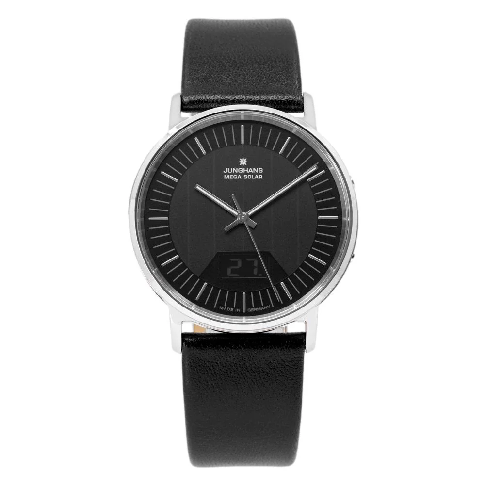 Junghans 56/4220.00 Milano Mega Solar Black Dial Watch - Image 2