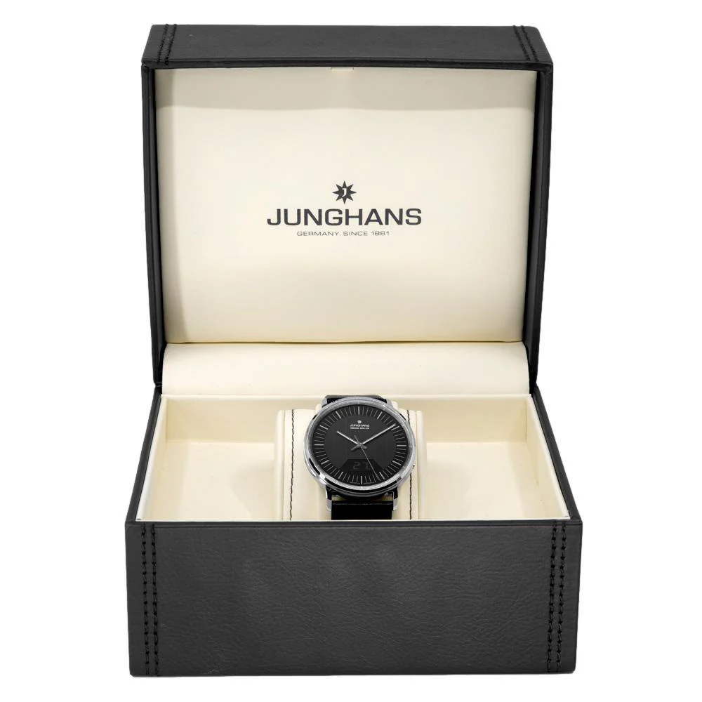 Junghans 56/4220.00 Milano Mega Solar Black Dial Watch - Image 8