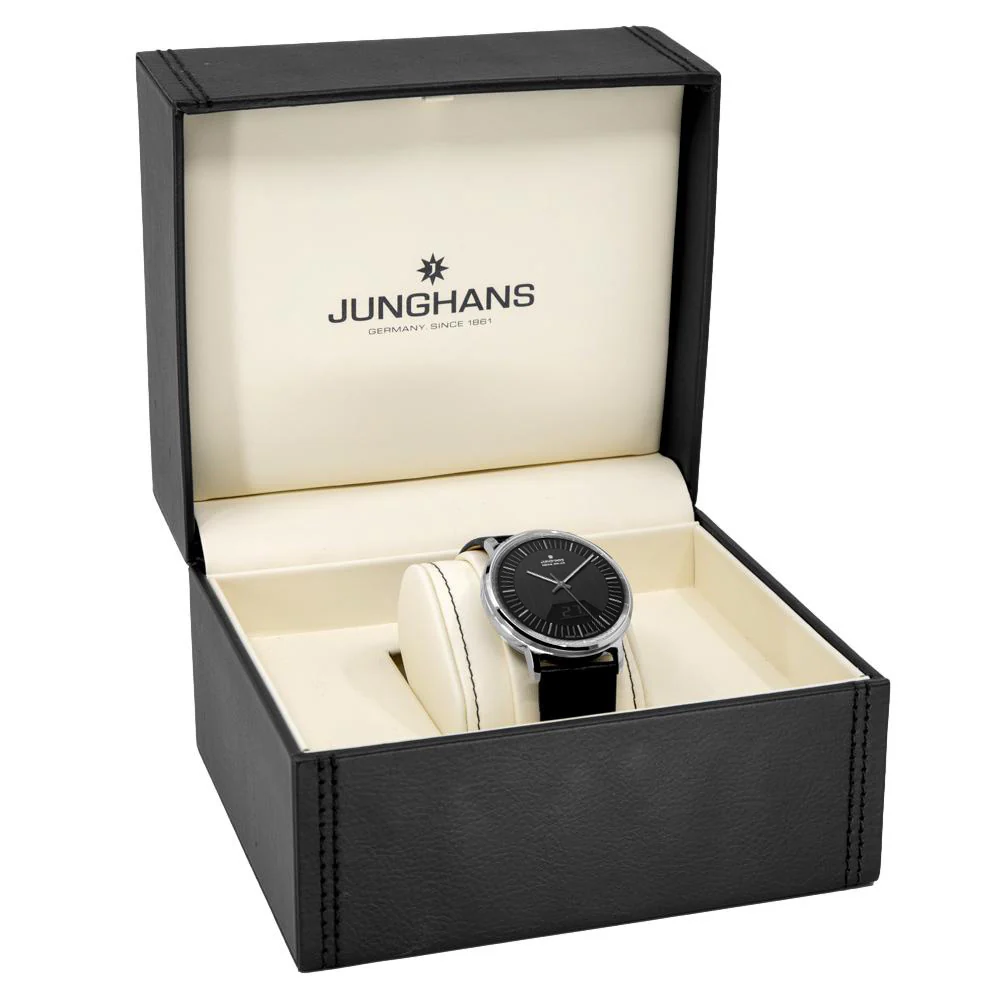 Junghans 56/4220.00 Milano Mega Solar Black Dial Watch - Image 9