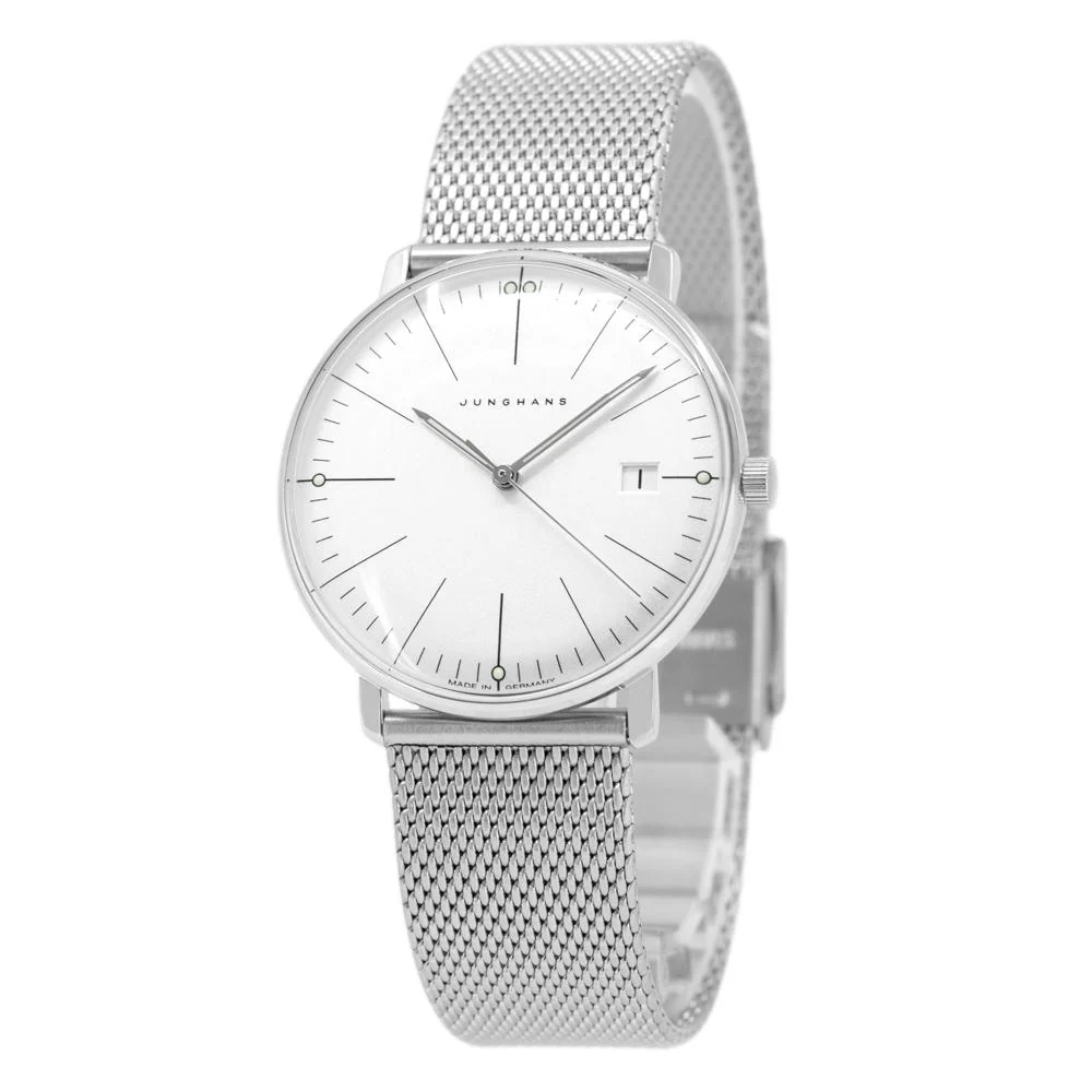 Junghans Ladies 47/4250.46 Max Bill Sapphire Glass Watch