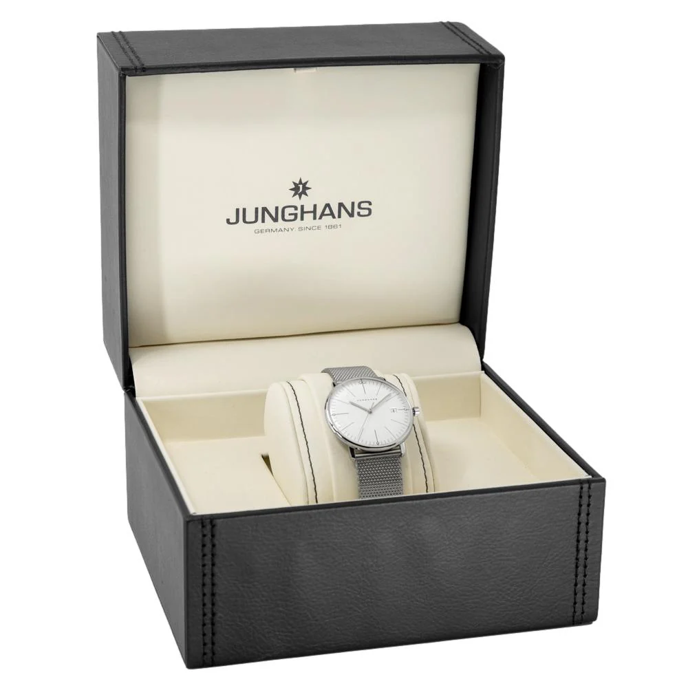 Junghans Ladies 47/4250.46 Max Bill Sapphire Glass Watch - Image 8