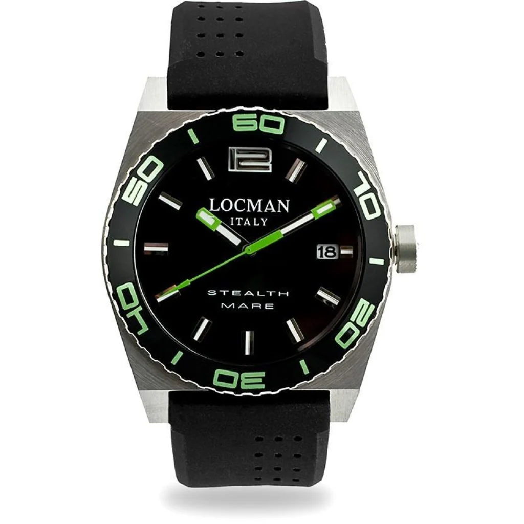 Locman 021100KG-BKASIK Stealth Mare Quartz Men's Watch - Image 2
