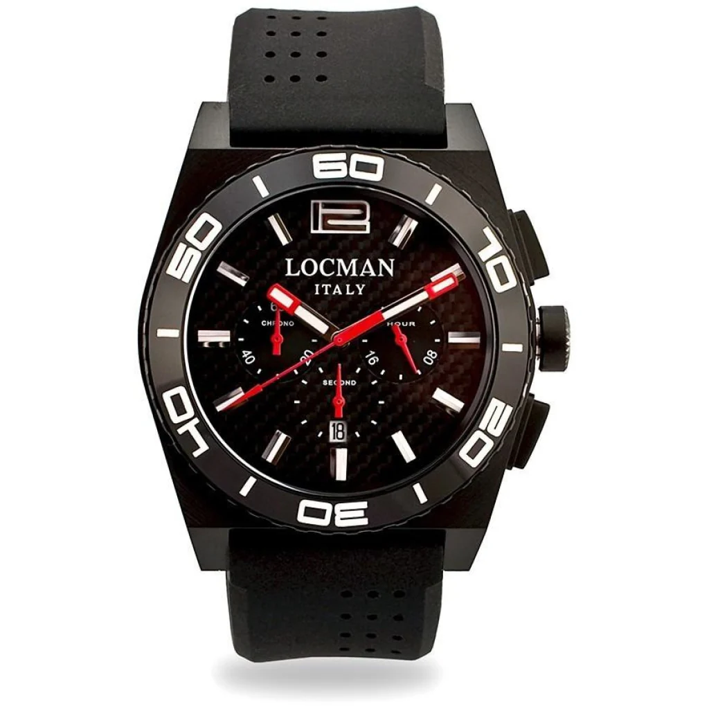 Locman 0212BKKA-CBKSIK Stealth Mare Quartz Men's Watch - Image 2