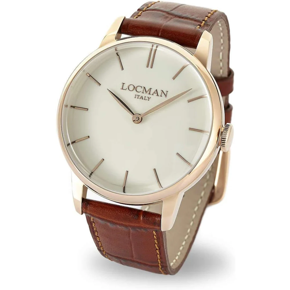 Locman 0251V10-RGAVRGPN 1960 Quartz Men's Watch