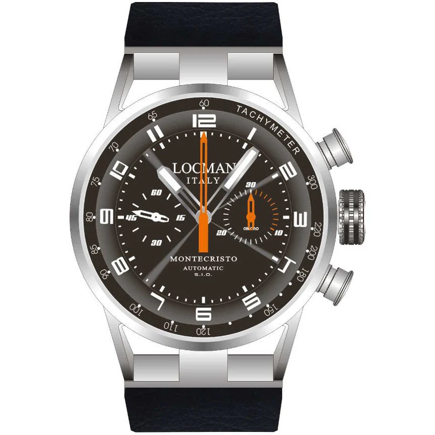 Locman 0514V04-00BKOLOK Montecristo Automatic Men's Watch