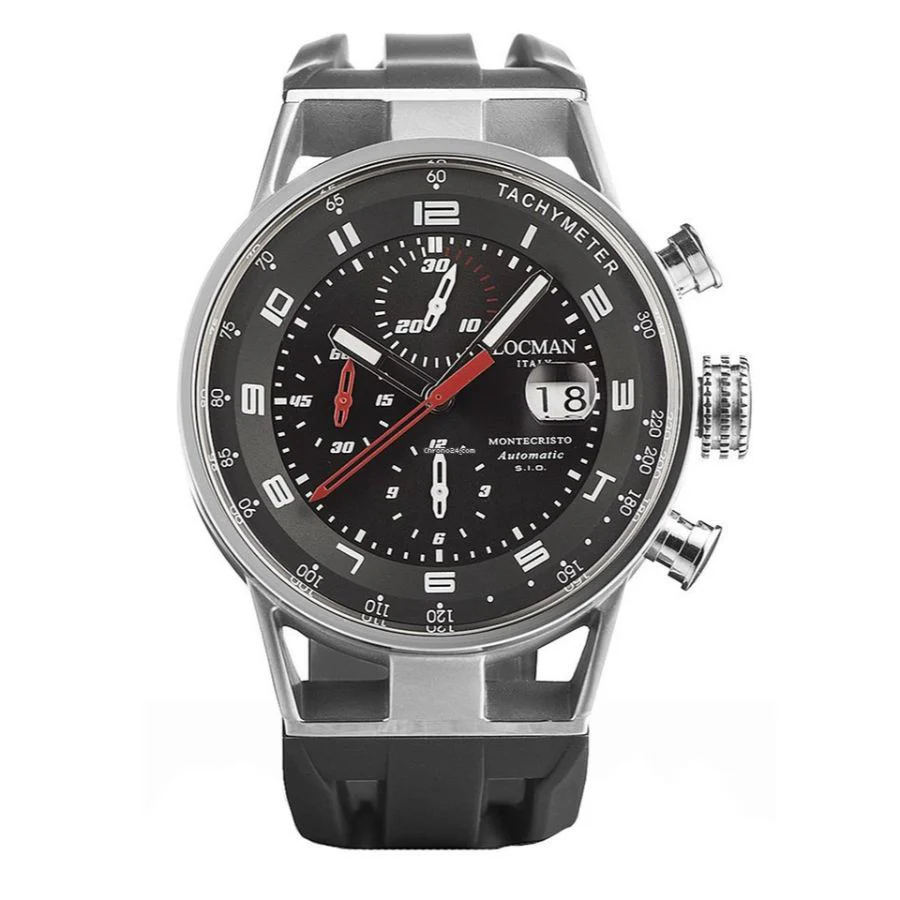 Locman 0516K09S-BKCBWHSK Montecristo Automatic Men's Watch