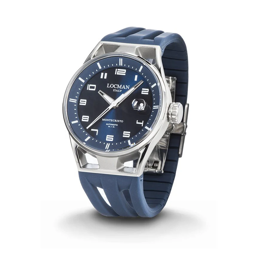 Locman 0541A02S-00BLWHSB Montecristo Automatic Men's Watch