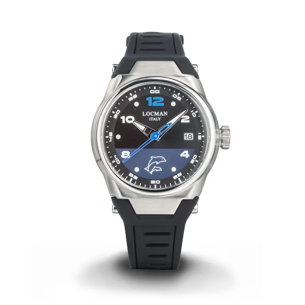 Locman 0558A01S-00BKSKSK Mare Quartz Men's Watch