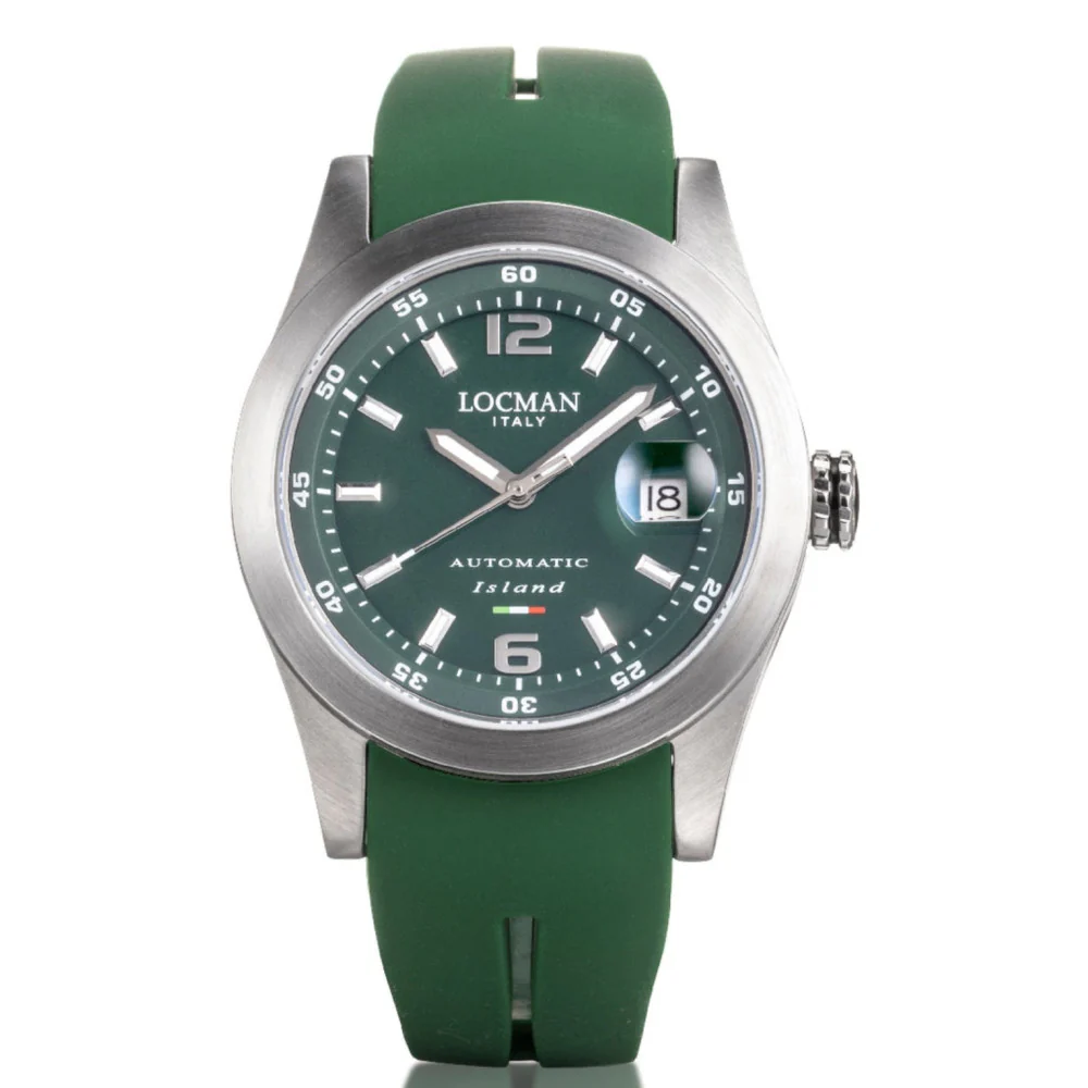 Locman 0615A03A-00GRNKSG Island Automatic Men's Watch