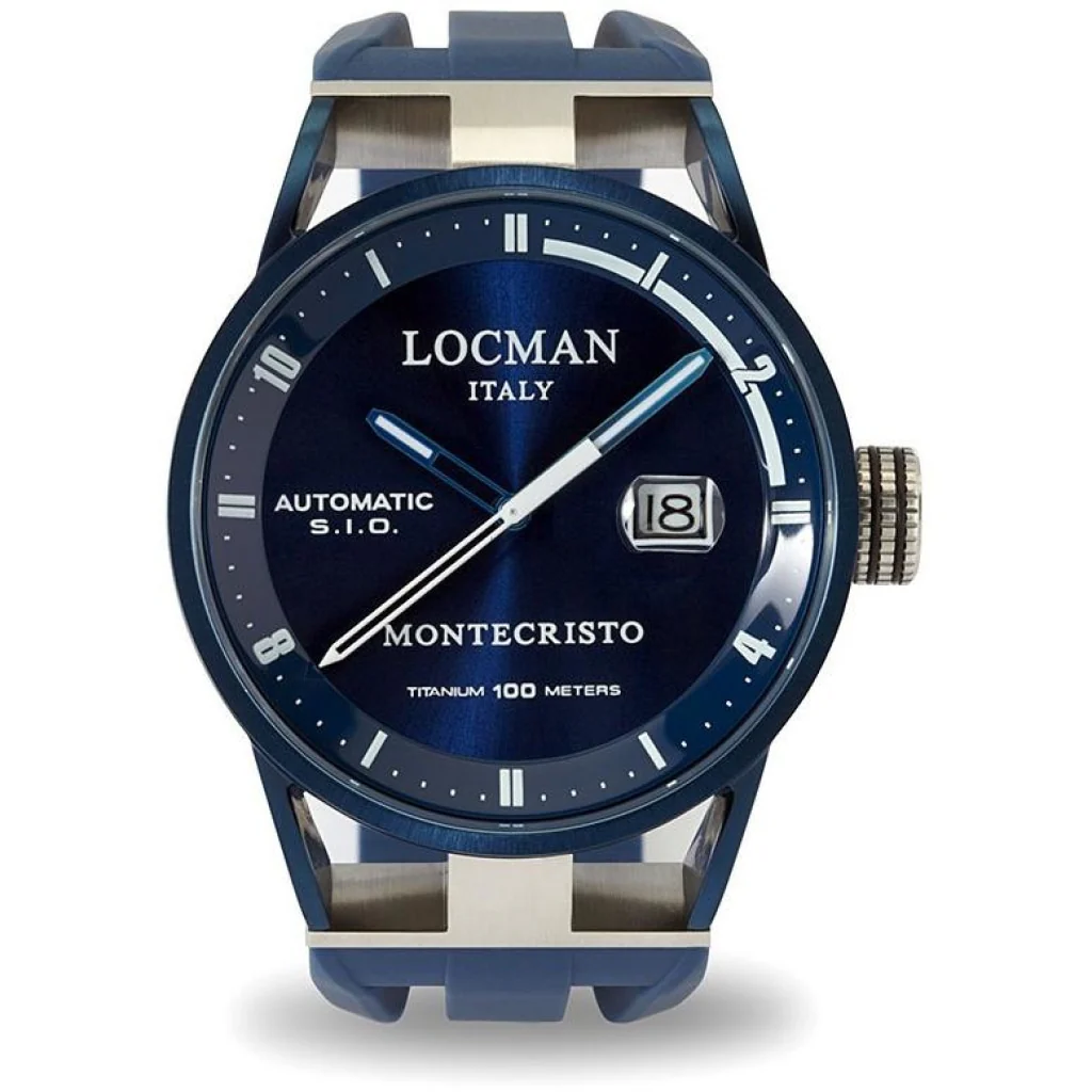 Locman Montecristo Mens 0511BLBLFWH0SIB Automatic Watch - Image 2
