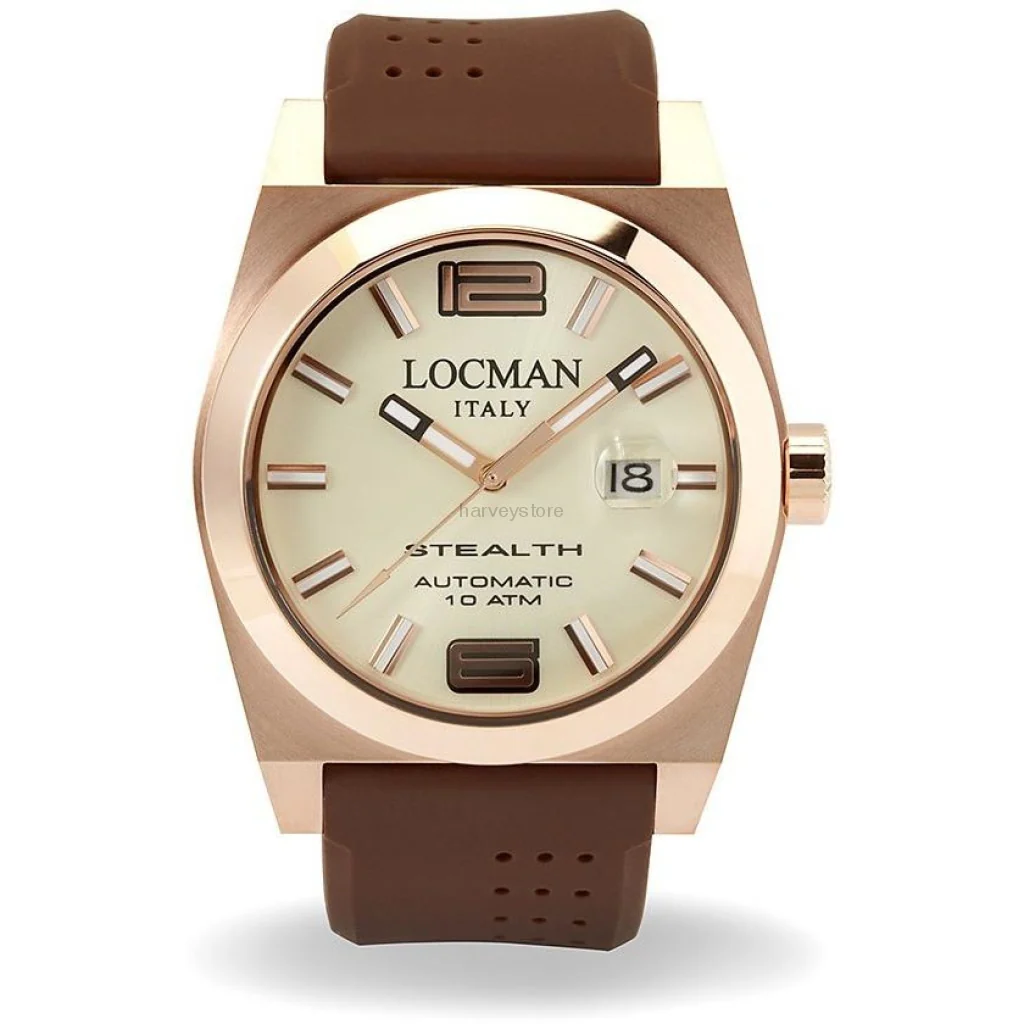 Locman Stealth Mens 0205RRAVF5N0SIN Automatic Watch - Image 2