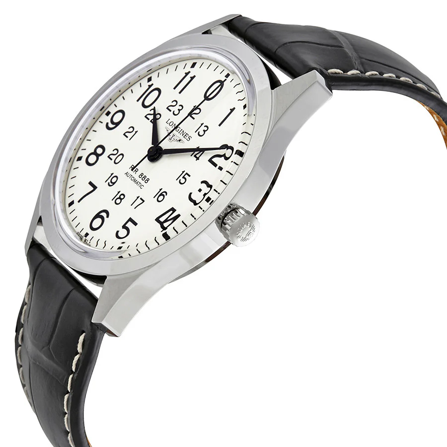 Longines L2.803.4.23.0 Heritage Automatic Railroad Men's Watch - Image 4