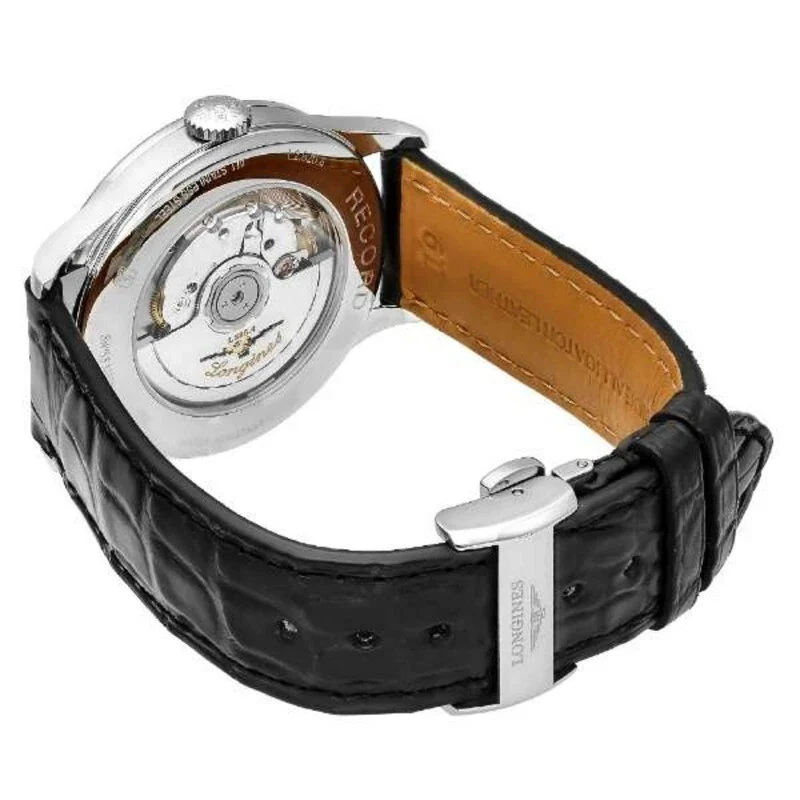 Longines L2.820.4.56.2 Record Automatic Men's Watch - Image 2