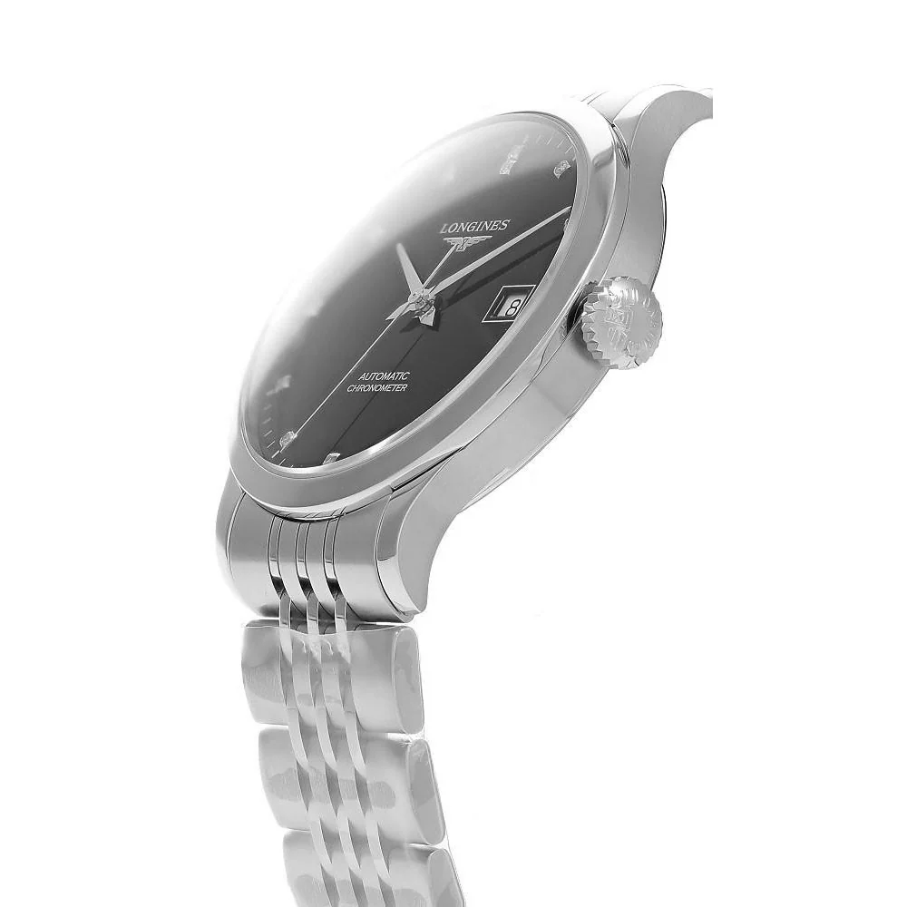 Longines L2.820.4.57.6 Record Automatic Men's Watch - Image 4