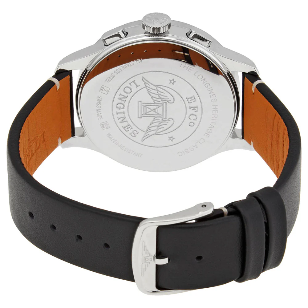 Longines L2.830.4.93.0 Tuxedo Automatic Classic Chronograph Men's Watch - Image 2