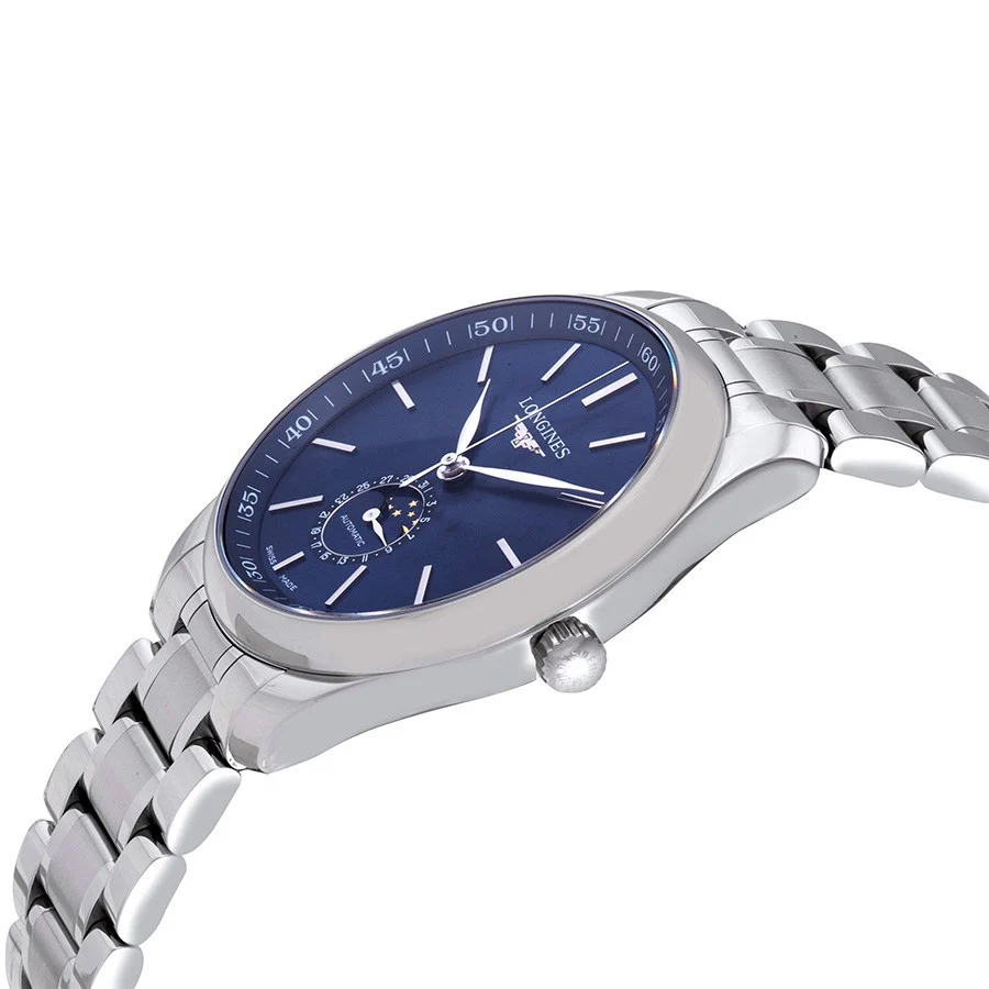 Longines L2.919.4.92.6 Master Collection Moonphase Automatic Men's Watch - Image 4