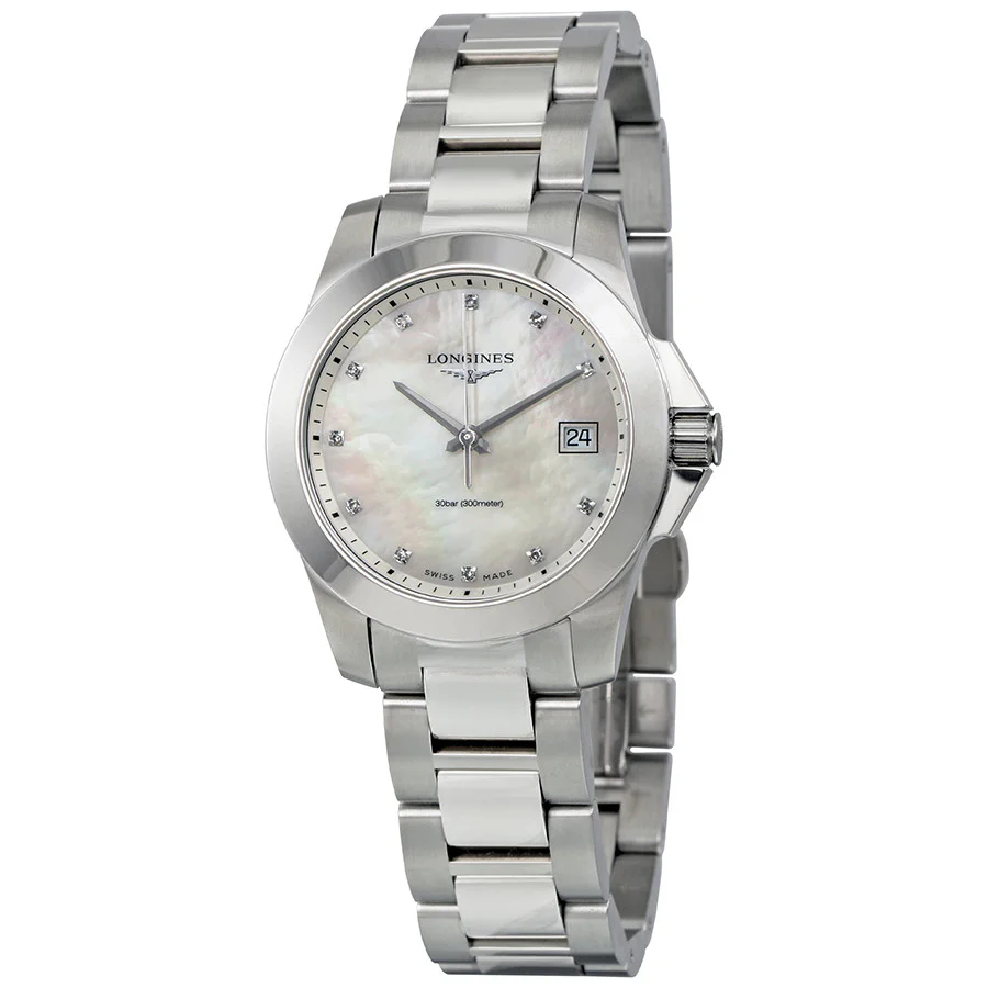 Longines L3.377.4.87.6 Conquest Quartz Woman's Watch
