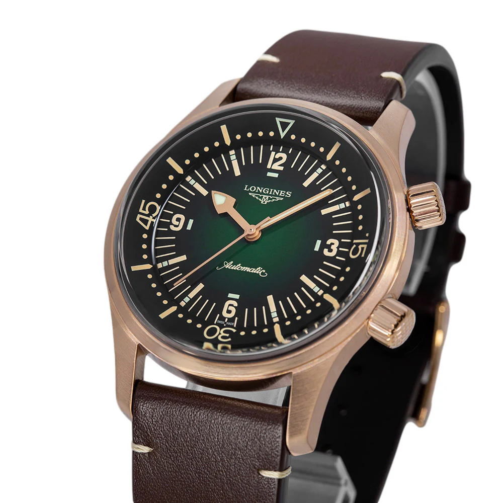 Longines L37741502 Legend Diver Bronze Automatic Men's Watch - Image 8