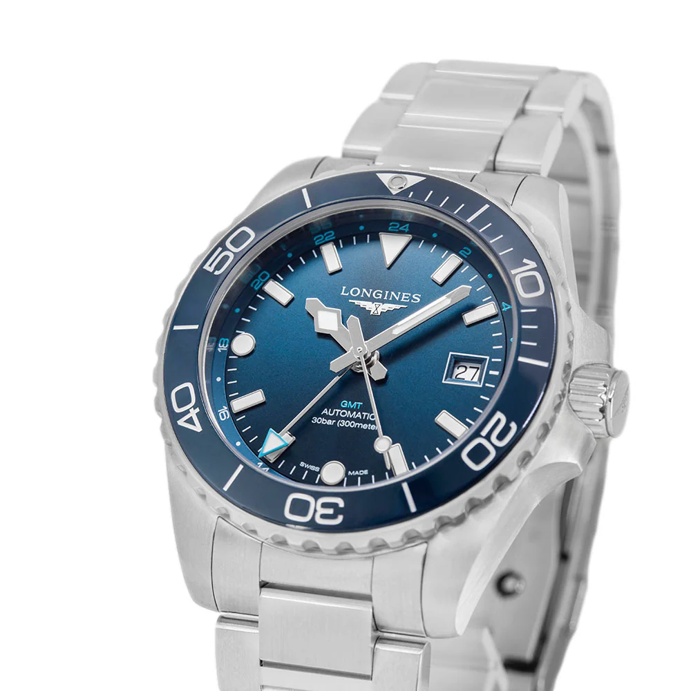 Longines L37904966 Hydroconquest Gmt Automatic Men's Watch - Image 10