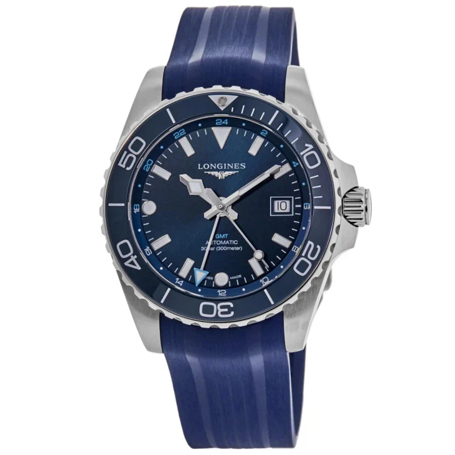 Longines L3.790.4.96.9 Hydroconquest Gmt Automatic Men's Watch