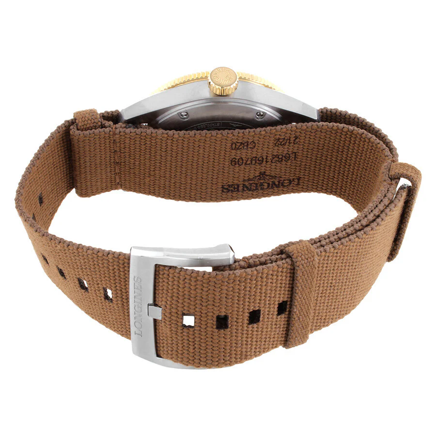 Longines L3.802.5.53.9 Spirit Zulu Time Automatic Zulu Time Men's Watch - Image 2