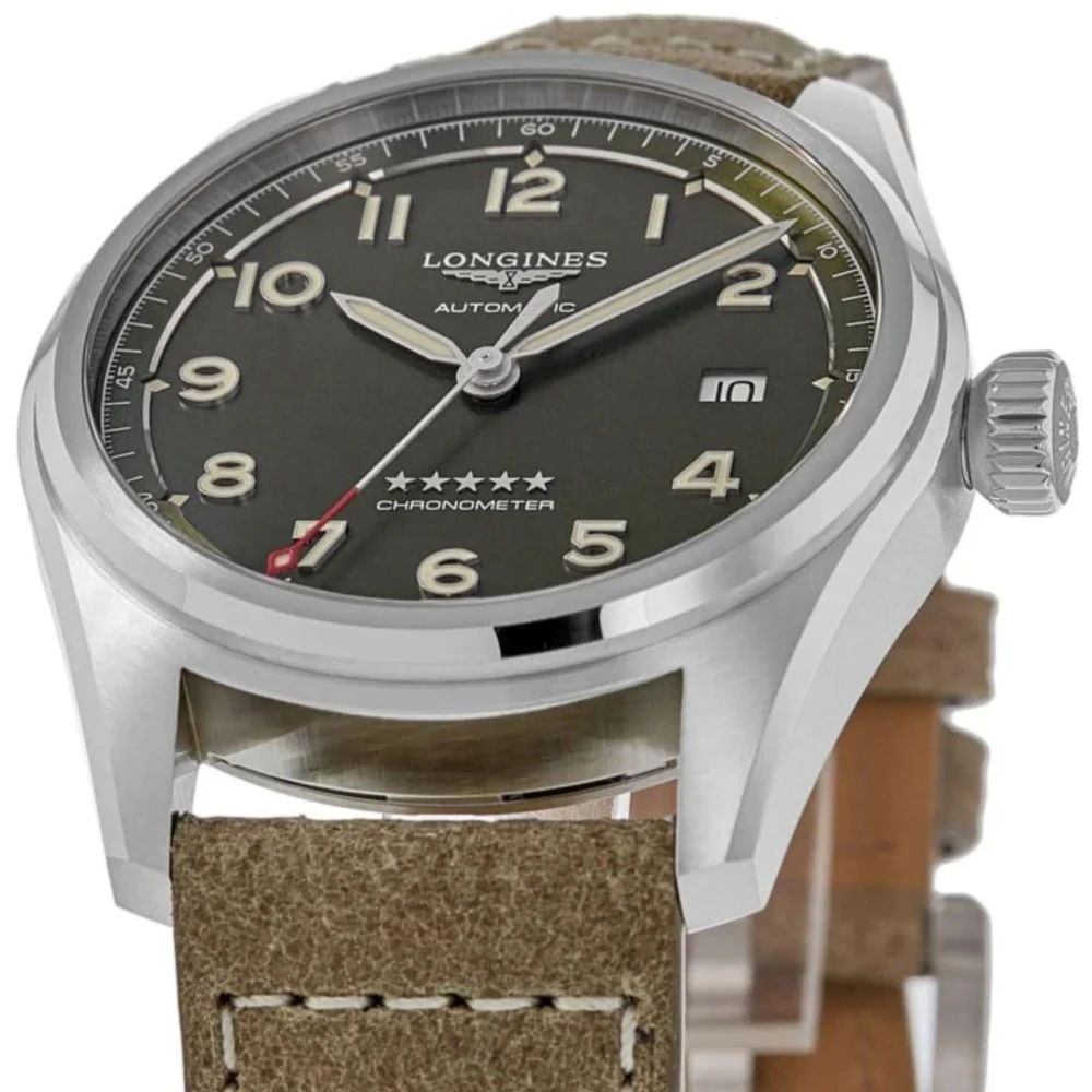 Longines L3.810.4.03.2 Spirit Automatic Men's Watch - Image 3
