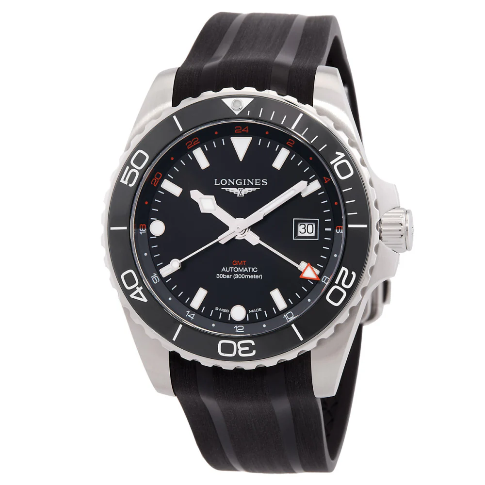 Longines L3.890.4.56.9 Hydroconquest Gmt Automatic Men's Watch
