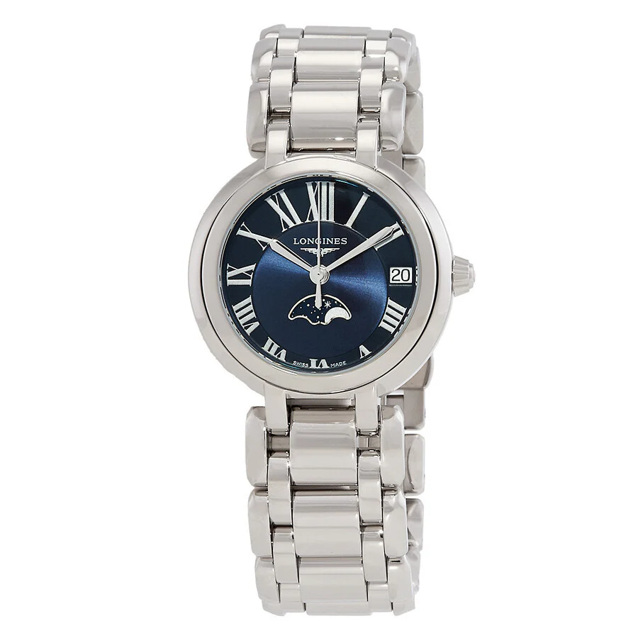 Longines L8.115.4.91.6 Primaluna Moonphase Quartz Woman's Watch