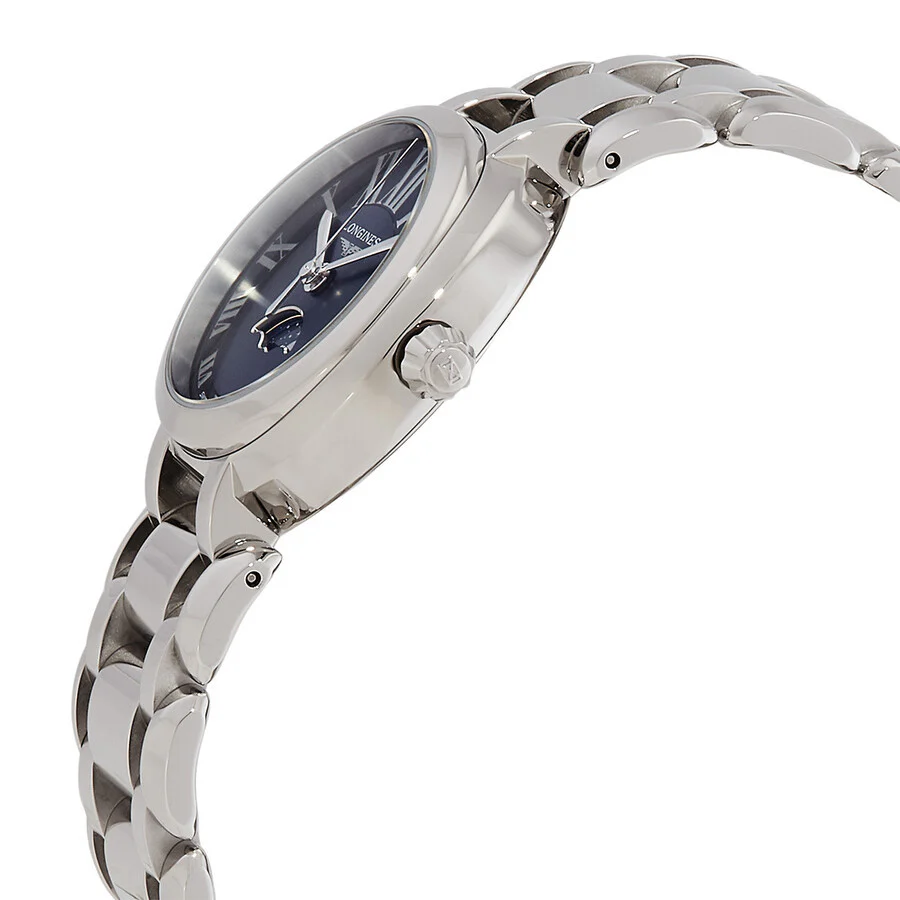 Longines L8.115.4.91.6 Primaluna Moonphase Quartz Woman's Watch - Image 4