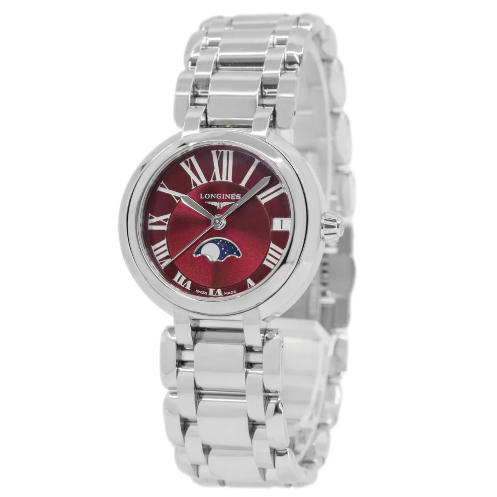 Longines L81154926 Primaluna Moonphase Quartz Woman's Watch