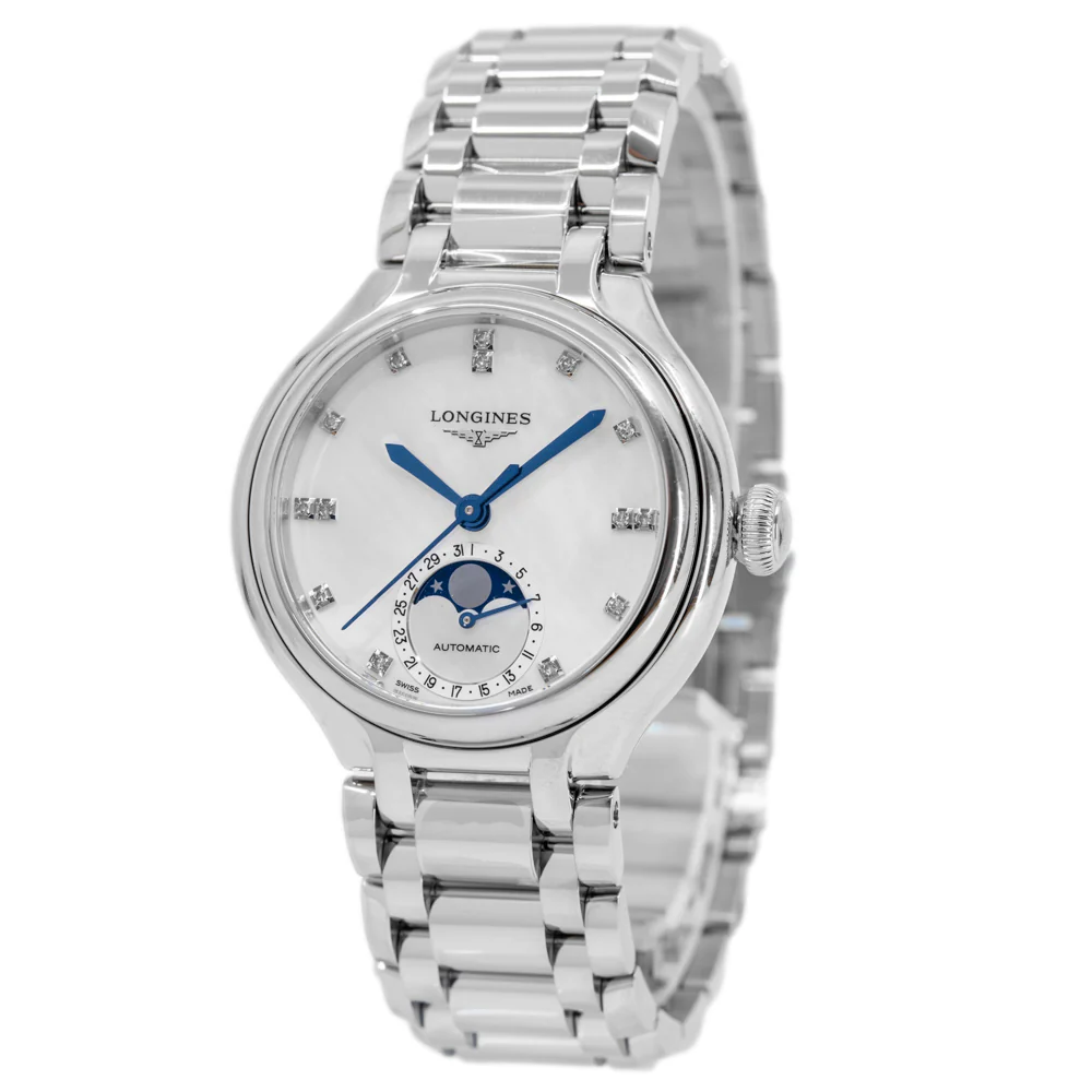 Longines L81264876 Primaluna Moonphase Automatic Woman's Watch