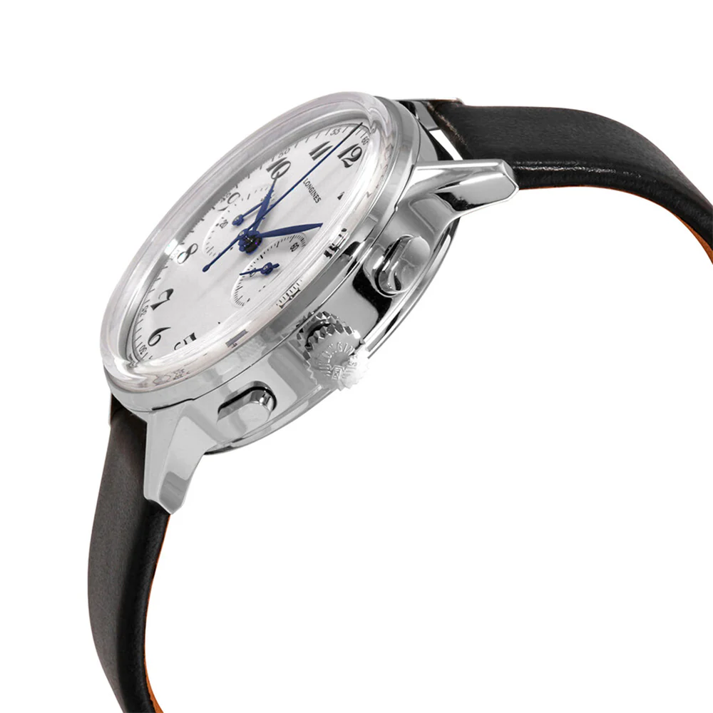 Longines Men's L2.827.4.73.0 Heritage Classic Chronograph - Image 4
