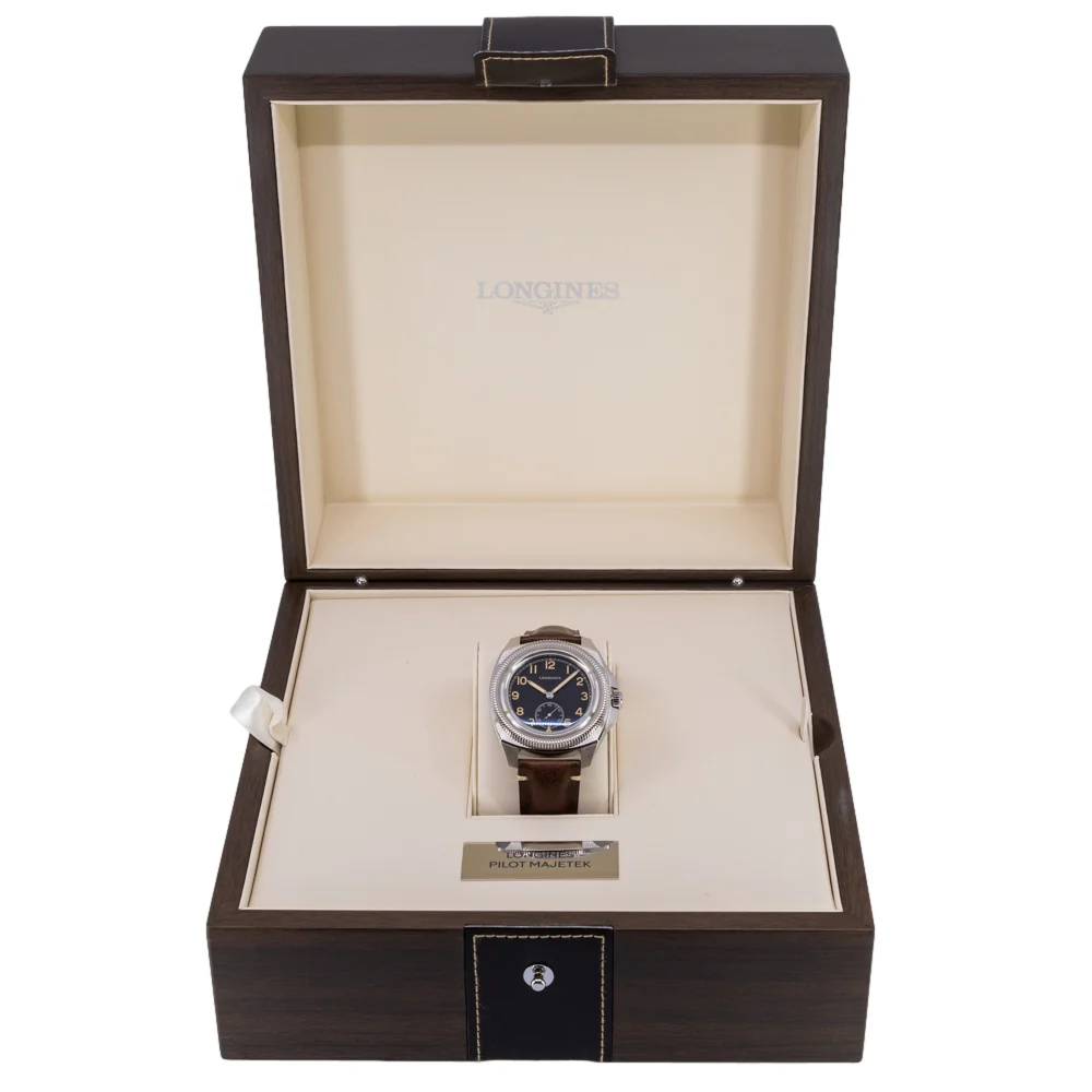 Longines Men's L2.838.4.53.9 Pilot Majetek 43mm Automatic - Image 8